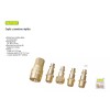 Lion Tools Kit 4 Conectores 1 Cople Para Compresor De