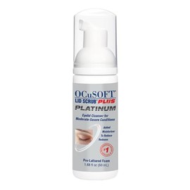 OCUSOFT LID SCRUB PLUS PLATINUM FOAMING EYELID CLEANSER 50ML