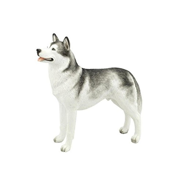 Siberian Husky Puppy Dog Animal Figurine 76376