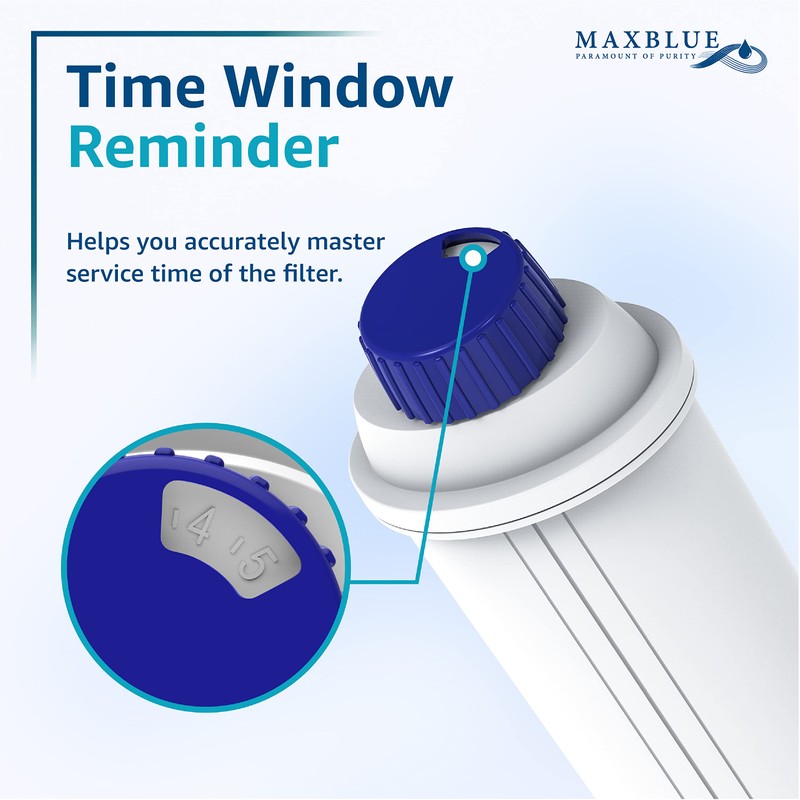 Maxblue Coffee Water Filter, Replacement for De'Longhi® DLSC002 9310926 SER3017