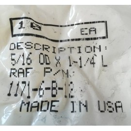 Unbranded [10 Pack] 5/16” OD 1 1/4” Long Zinc Plated Brass Unthreaded Spacers For #6 Screw