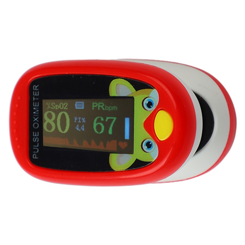 Fingertip Clip Oximeter 6 Modes Automatic USB Charging LED Blood