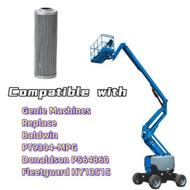 FLTRUCKTOP 60857GT 60857 Hydraulic Oil Filter Compatible with Genie Machines Replace Baldwin PT9304-MPG Donaldson P564860 Fleetguard HY13515