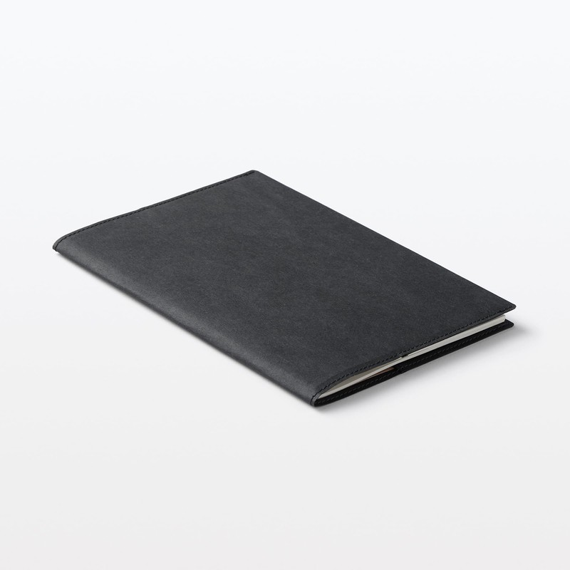 MUJI Jeans Label Notebook Cover B6 Dark Gray 83482992