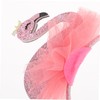 Totority Flamingo Headband Airplane Lamp Decoration Wide-edged Headband Prop Headband