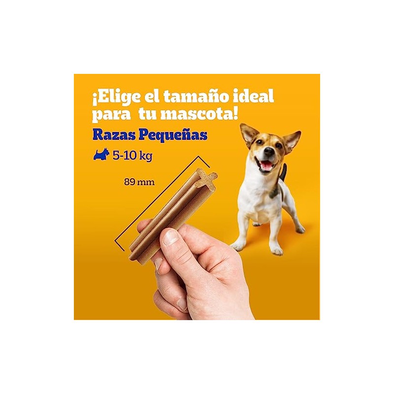 PEDIGREE - Snack para Perros Adultos Dentastix, Razas Pequeñas, Cuidado