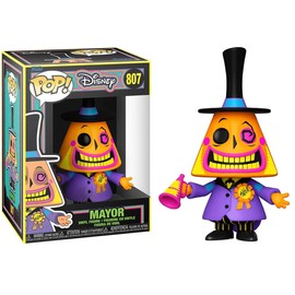 Pop Nightmare Before Chrismas Mayor Blacklight Vinyl Figure