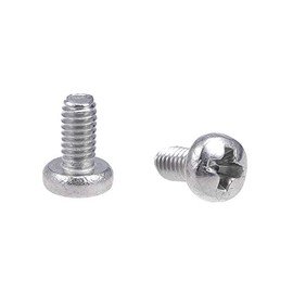 sourcing map Machine Screws Phillips Head Screws M2.5 x 5 mm Pack of 100