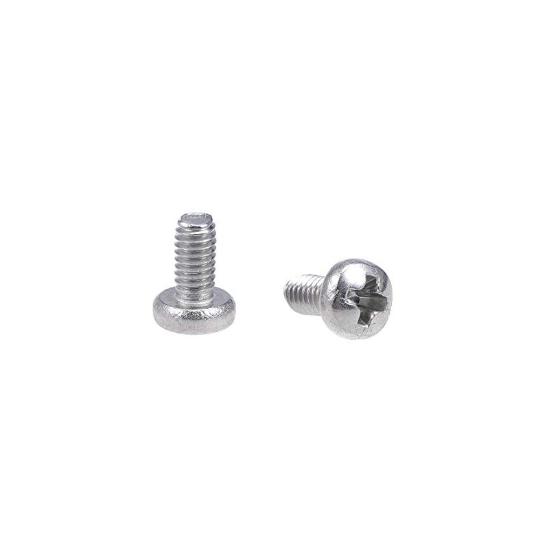 sourcing map Machine Screws Phillips Head Screws M2.5 x 5