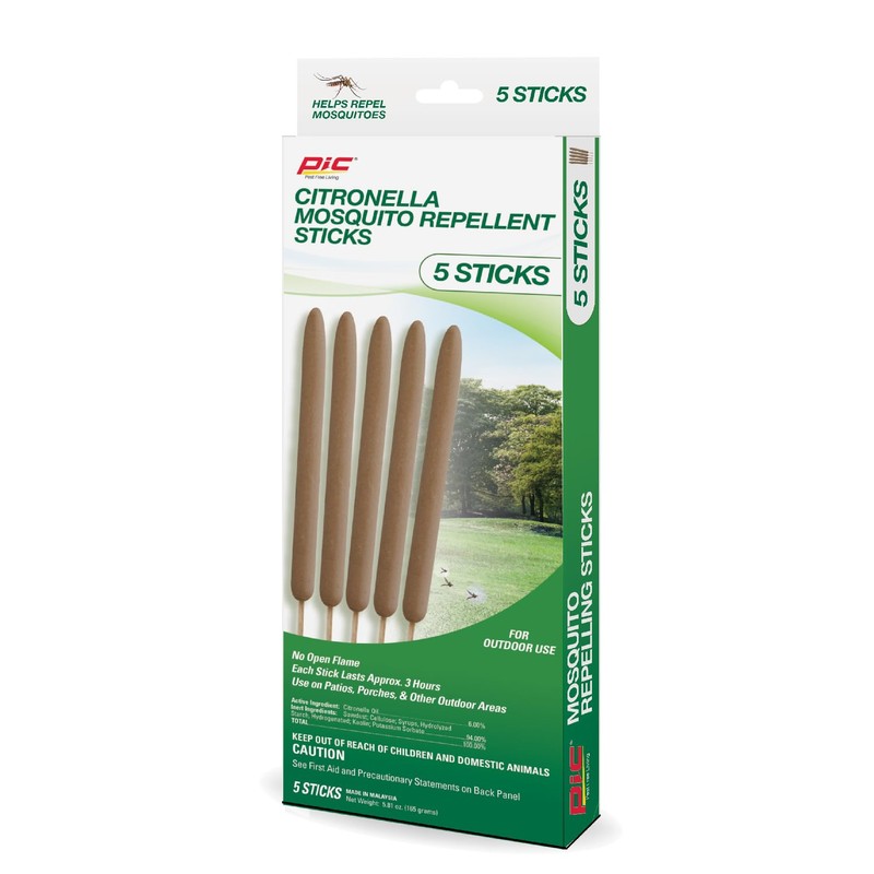 PIC CIT STK Citronella Sticks, green