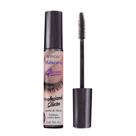 Prosa  4 en uno Máscara para pestañas Profesional Silicón, negro                                                                                      