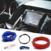 Hengrongshen Subwoofer Cable Set, 1500 W Power Amplifier Cable Set,
