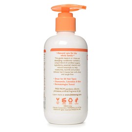 Little Twig All Natural, Hypoallergenic Conditioning Detangler with an Organic Blend of Tangerine, Lemon, and Rosemary, Happy Tangerine Scent, 8.5 Fluid Oz
