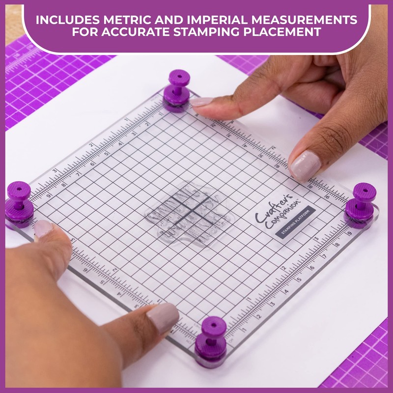 Crafter's Companion Stamping Platform-4" x 4"