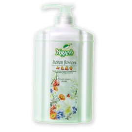 Yuyeh Seven Flowers Shower Cream 七色花香沐浴露