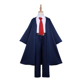 SCLYX #23086 Magic Robe Witch Robe Wizard Cosplay Costume Cape Wizard Costume Halloween Costume Kids Costume Boy Mushle Cosplay Costume Kids Kids Mash Cosplay Child Halloween Cosplay Kindergarten