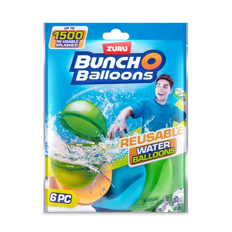 Bunch O Balloons Reusable Water Balloons 18 Pack by ZURU