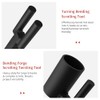 5PCS 1Inch Blacksmith Anvil Hardy Tool Set for Forging