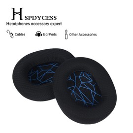 SPDYCESS 1 Paar Ersatz Ohrpolster für Arctis 1 3 5 7 9X Arctis Pro Arctis Prime Kopfhörer – Memoryschaum Kopfhörer Ohrpolster Zubehör zum Schutz von Kopfhörern, Blau