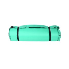 OSAGE RIVER Self Inflating Sleeping Pad with Built-in Pillow, Compact Memory Foam Sleep Mat, Camping Air Mattress for Tent, Travel, Backpacking, or Hiking, Mint Green