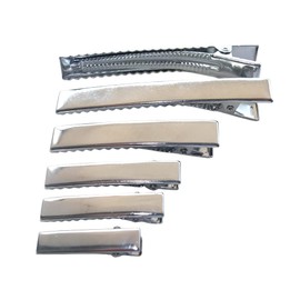 50 Packs Sturdy Alligator Hair Clips French Barrettes Hair Snap Clips Hairpins for Curl Clips Hair Styling DIY Crafting Hair Bow Accessories (Alligator Clips 60mm)