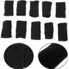 DUXUANT 10 pcs Black Finger Protector Sleeve Elastic Compression Finger