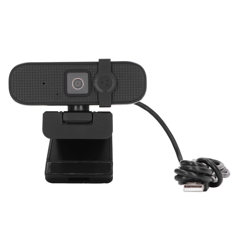 PC Webcam 2K UHD with Microphone Wide Angle USB Plug