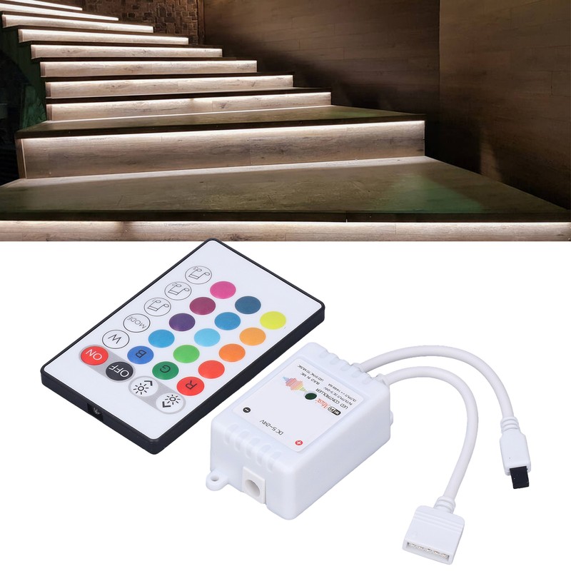 24 Keys Smart LED Remote Control RGB Wireless Controller 16