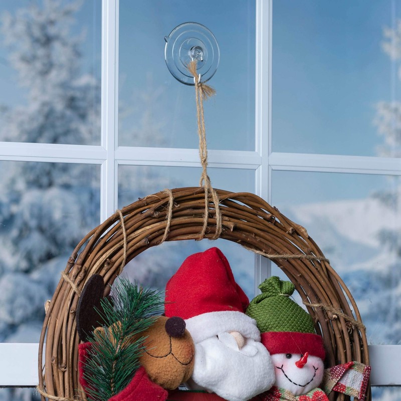 SEWANTA All-Purpose Suction Cup Hooks [10PK Combo Set] Powerful Window