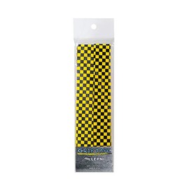 Lerni GT-CHE YEL/BLK Checkered Grip Tape, Yellow/Black
