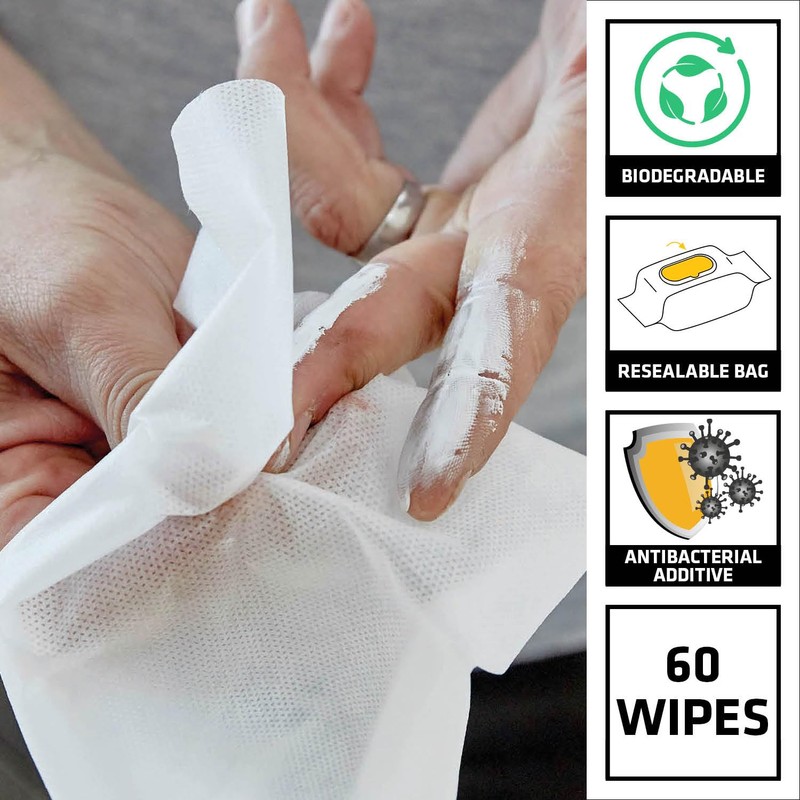 Sika - Biodegradable - Wonder Wipes - Multi-Use Cleaning Wipes