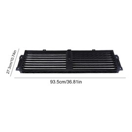 Slakerbe 84646340 Active Grille Shutter Fit for Traverse 2018-2020 Front Upper Radiator Grille Shutter Assembly without Motor
