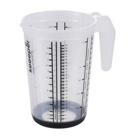 keeeper Messkanne mit Anti-Rutsch-Funktion, 1,5 l, Massimo, Graphit-Grau