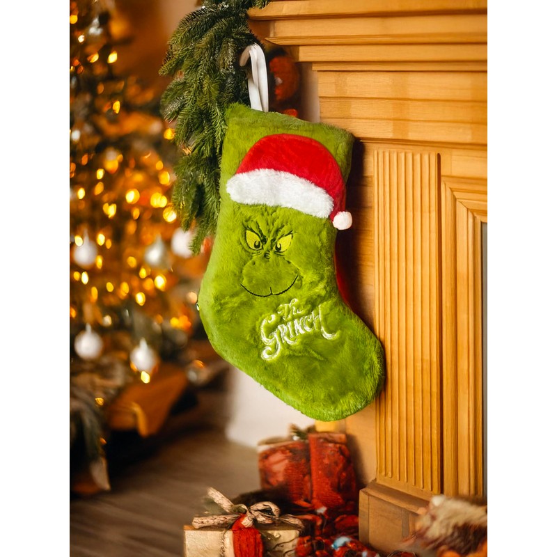 A+ Prime The Grinch Christmas Stocking