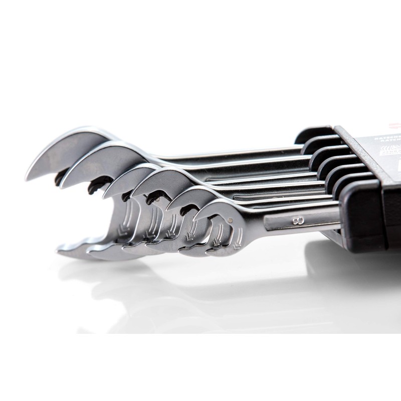 Würth Zebra Ratschenringschlüssel Ratchet Box Spanner, 8-19mm