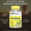 SOLARAY Organic Fenugreek Capsules 1240mg - Traditional Wellness Support Herbs
