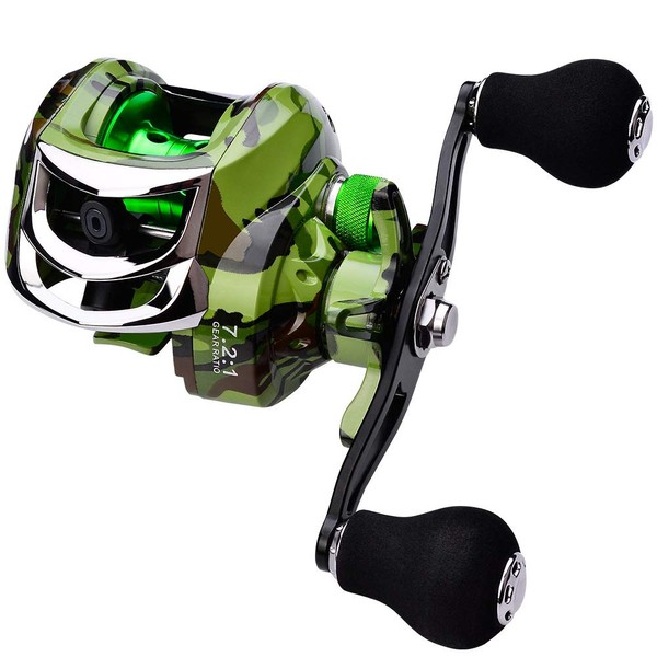 Bait Reel, Sea Bass Fishing Reel, Magnetic Brake, Super Strong,