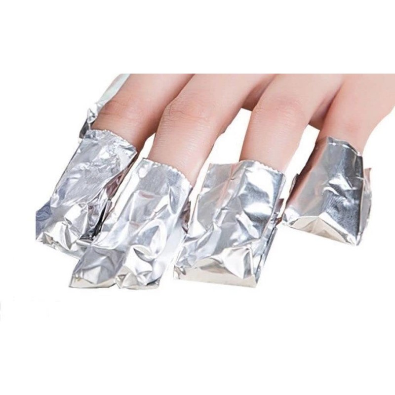 Cut Aluminum, 500 Sheets, Storage Case, Nail Off, Cut Foil,