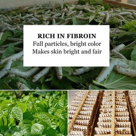 Qinlorgo Blackhead Removal 100pcs Silkworm Cocoons, Deep Cleansing Facial Care Skin Treatment Mask