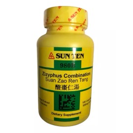 Sun Ten - Zizyphus Combination Capsules / Suan Zao Ren Tang /  ,980B