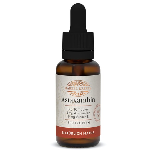 BÄRBEL DREXEL Astaxanthin Drops with High-Quality Astaxanthin from the Microalgae