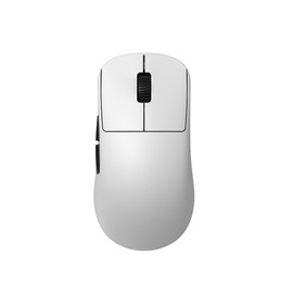 End Game Gear OP1we Wireless Gaming Mouse - Lightweight 58.5g, Right-Handed, Swappable Kailh GO Main Button Switches, 2.4 GHz PixArt PAW3370 Optical Sensor 19K DPI 1KHz Polling Rate, White
