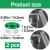 Mxxipp 10 Pack Shower Flow Reducer Limiter, 1.5/1.8/2.0/2.5/3.0 GPM Water