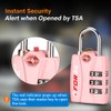 Forge Luggage Locks TSA Approved Luggage Locks, Small TSA Locks