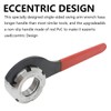 JNNJ Coilover Wrench Set Universal Wrench Motorcycle Shock Absorber, Adjustable