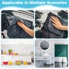 2PCS Microfibre Car Drying Towel,40x40cm Microfibre Car Cloth,Premium Drying Towel