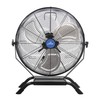 iLiving Wall Mounted/Floor Stand Variable 20 Inches Speed Indoor/Outdoor Fan,