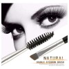 Brocha Doble Para Ceja Cepillo Pestañas 2 Cabezas Maquillaje