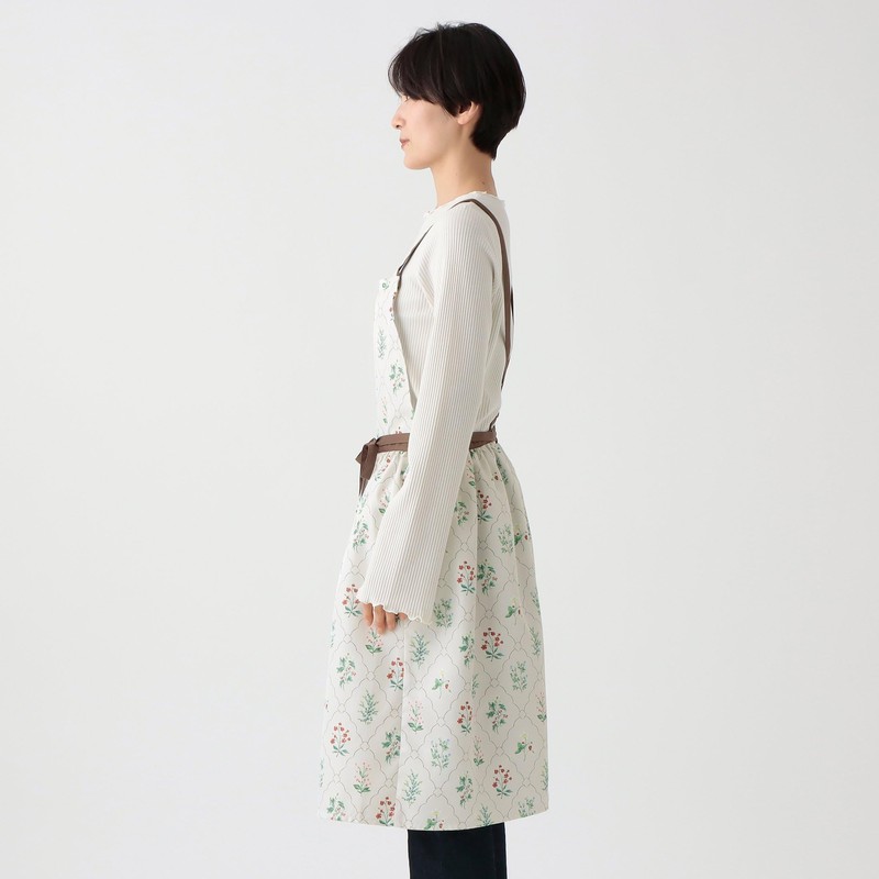 Afternoon Tea Living Apron HW61 Flower Apron, beige