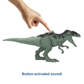 Jurassic World, Giant Dino Figura de 12", Juguete para niños de 4 años en adelante con Decoraciones auténticas y realistas
